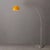 The Half Dome Arc Lamp is a Modern arc lamp featuring a satin nickel steel frame, designed by Peter Morelli in 1960. This...