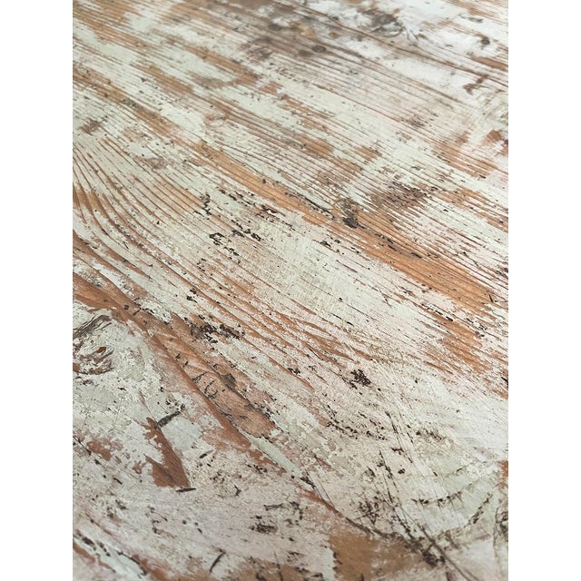 19th Century Swedish Painted Side Table For Sale - Image 4 of 5