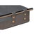 Gray Grey Leather Tray For Sale - Image 8 of 11