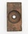 Traditional Vintage 4.375 In. Brass Rectangular Doorbell Plate For Sale - Image 3 of 4