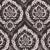 Sample- Schumacher Abaza Resist Fabric in Charcoal For Sale
