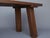 Brutalist French Peg Table in Oak, 1940s For Sale - Image 9 of 17