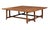 Farmhouse Late 20th Century Handcrafted Custom Quarter-Sawn Oak Coffee Table by Robert Johnson Furniture For Sale - Image 3 of 7