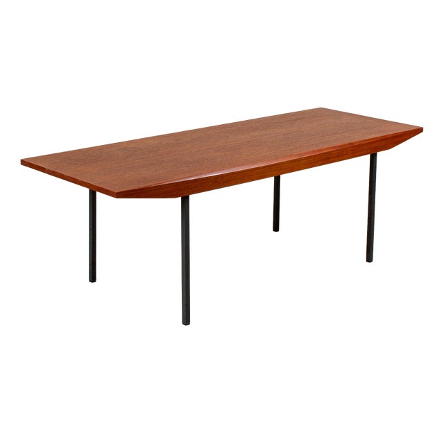 Mid-Century Danish Teak Coffee Table by Wilhelm Renz, 1960s For Sale