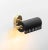 Mid-Century Modern Model 8260 Black Wall Lights from Falkenbergs Belysning, Sweden, 1950s, Set of 2 For Sale - Image 3 of 11