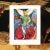 Modern 1972 After Marc Chagall "The Juggler", Full-Color Parisian Print For Sale - Image 3 of 7