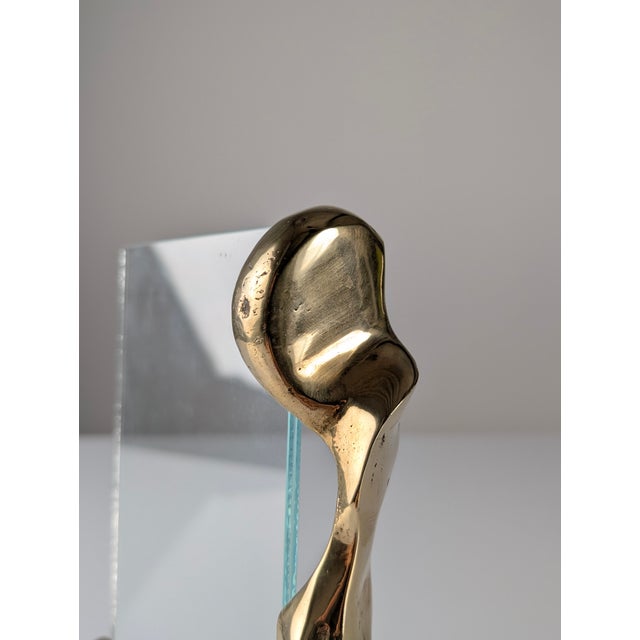 Vintage Brass Photo Frame by David Marshall, Spain, 1970s For Sale - Image 4 of 9