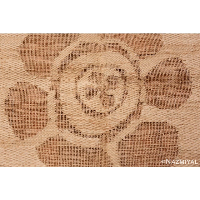 Nazmiyal Collection Vintage Hans Krondahl Flower Tapestry For Sale - Image 4 of 7