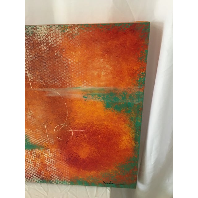 Joanne Riddle “Land of the Muse” Abstract Painting For Sale - Image 4 of 12