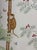 Chinoiserie Chinoiserie Hand-Painted Wallpaper Panels, Soft Neutral Background With Tropical Floral & Bird Motifs, Set of 4 For Sale - Image 3 of 4