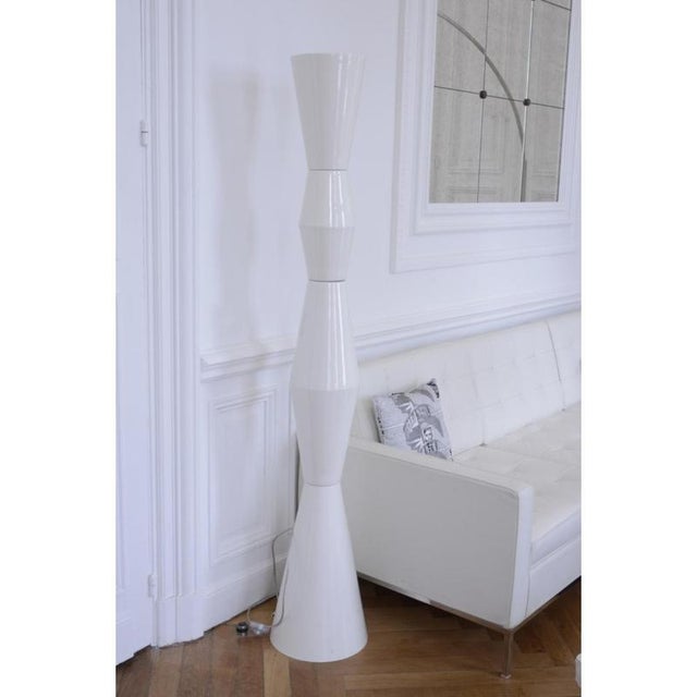 Metal Ulus 90 Floor Lamp in Powder-Coated Aluminum by Altreforme For Sale - Image 7 of 15