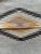 Vintage Mexican Handwoven Rug Blanket C 1940 Diamond Motif Wool Textile, 2'x3'6" For Sale - Image 16 of 17