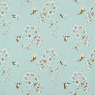 Harlequin Amazilia Fabric in Sky For Sale