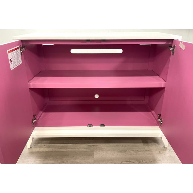 Hooker Furniture Modern White Unity Chest For Sale In Atlanta - Image 6 of 8