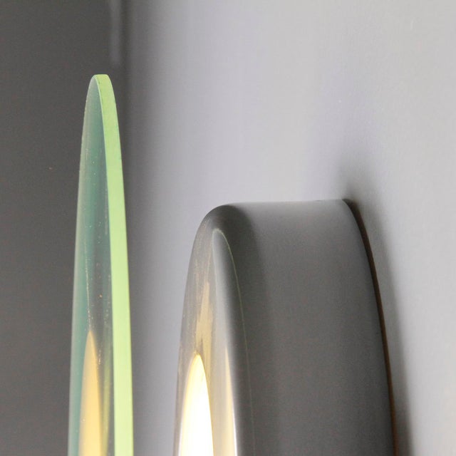 Black Cyclos Wall Lamp by Michele De Lucchi for Artemide, 1980 For Sale - Image 8 of 12
