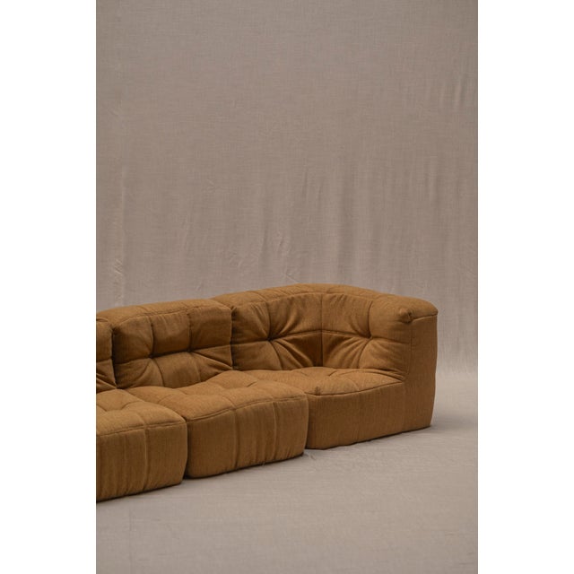 Kimba Modular Four-Seater Sofa by Michel Ducaroy for Ligne Roset, 1970s, Set of 4 For Sale - Image 12 of 18