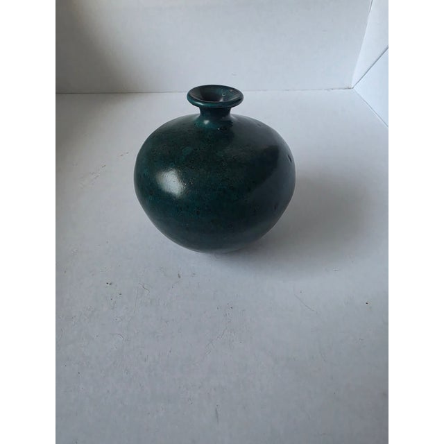 Ceramic Studio Pottery Vase For Sale - Image 7 of 13