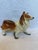 1940s Lifelike Porcelain Collie Planter For Sale - Image 10 of 12