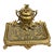 Antique French Ormolu Inkwell & Stand For Sale