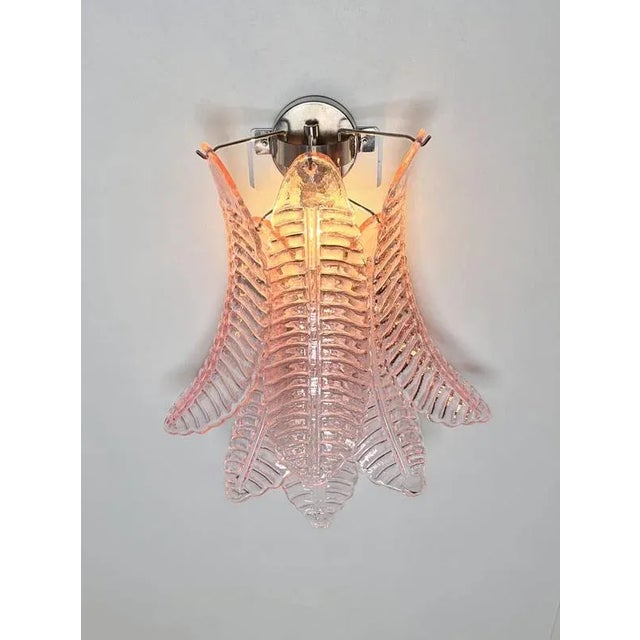 Metal Italian Murano Sconces, 1990s, Set of 2 For Sale - Image 7 of 16