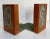 Mid 20th Century Danish Modern Signed Original Wood and Metal Art Bookends For Sale - Image 10 of 13