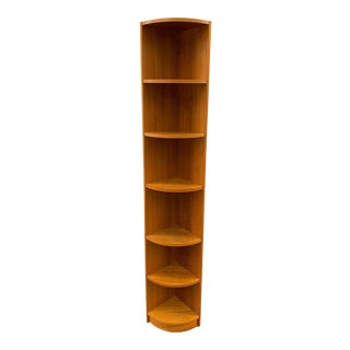 Corner Teak Shelf For Sale