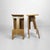 Silla T- trabajo. Work chair made of three-pieces, edition of 50 numbered pieces, made of white Encino wood, with a...