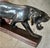Art Deco Vintage Carved Buffalo Horn Panther Sculpture For Sale - Image 3 of 4