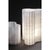 White Stripes A3 Decorative Table Lamp in Afyon White Marble by Bufalini Marmi For Sale - Image 8 of 14