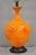 Mid-Century Modern Vintage Mid Century Modern Orange Lava Glazed Bulbous Ceramic Pottery Table Lamp For Sale - Image 3 of 12