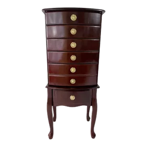 Mahagony Flatware Chest End Table by Thomas Pacconi