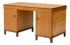 Art Deco Pedestal Desk, 1930