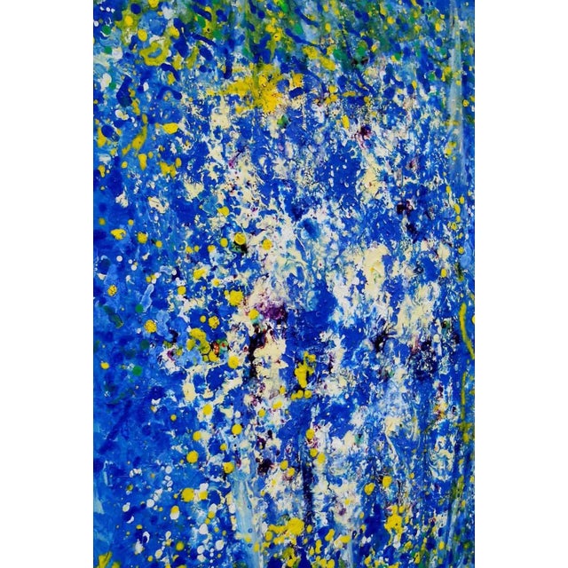 Giuseppe Zumbolo, Dripping for Color Freedom, Original Acrylic on Canvas, 2016 For Sale