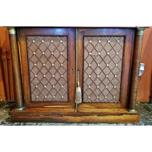 18c British Regency Bureau Secretaire Chiffonier in the Manner of Gillows For Sale In Dallas - Image 6 of 12