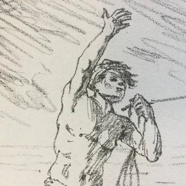 Hand signed. Edition of 121 copies printed by Igino Alessandrini. From the series “Cavalli”, published in Rome by Carlo...