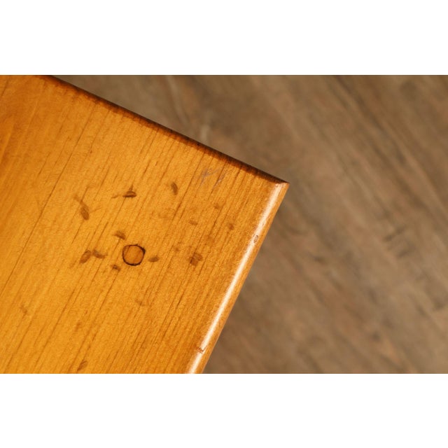 Rustic Pine Four-Drawer Nightstand For Sale - Image 11 of 18