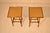 Late 19th Century Pair of Late 19th Century Tortoise Bamboo Side Tables From France For Sale - Image 5 of 6