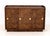 Karol Cylwik for Poritz & Studio Burl Wood Credenza, with two sliding doors opening to two shelves, marked to reverse. 29"...