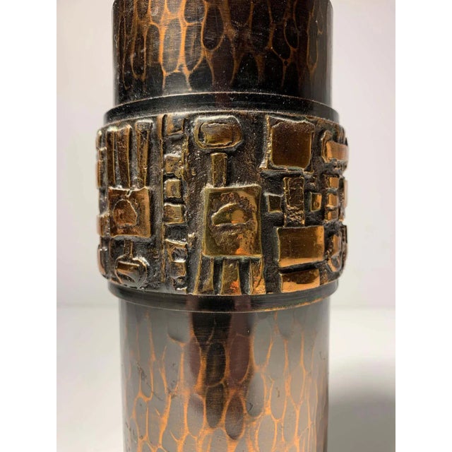 Mid Century Iparmuveszeti Vallalat Hungarian Vase For Sale - Image 9 of 11