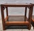 1970s Pair Vintage Mid Century Cane & Glass Side/End Tables For Sale - Image 5 of 18