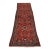 Malayer Runner 3’5” X 9’3” Red Wool Semi-Antique Traditional Hand-Knotted Rug For Sale