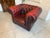 Chesterfield Club Armchair in Leather For Sale - Image 6 of 18