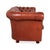 Vintage Chesterfield Leather Three-Seater Brown Sofa For Sale - Image 13 of 16