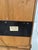 Mid 20th Century Hickory-White Blonde Wood Armoire Wardrobe With Pediment Crown For Sale - Image 5 of 11