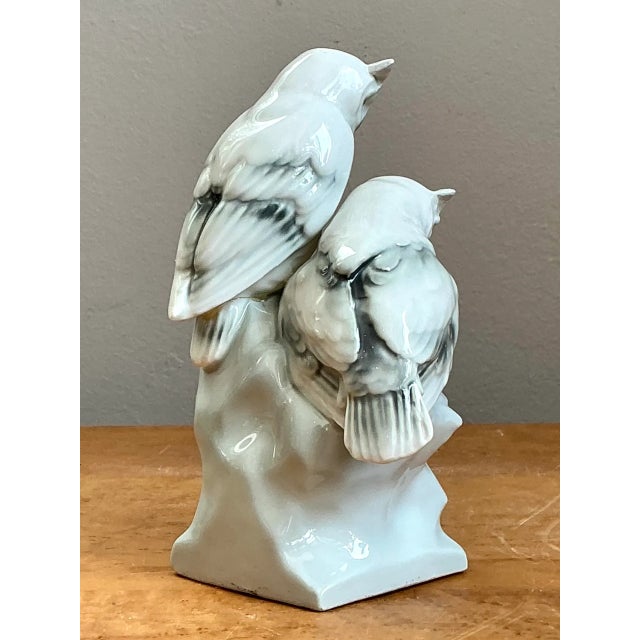 Royal Copenhagan Vintage Royal Copenhagen Porcelain Owl Figurine For Sale - Image 4 of 12