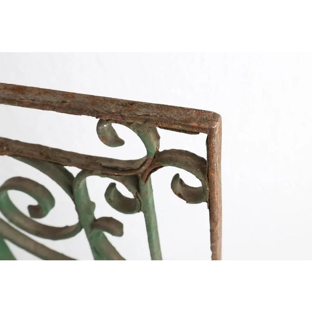 Vintage Iron Wall Decoration, 1930s For Sale - Image 5 of 12