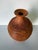 Mid-Century Modern Vintage Organic Texture Studio Pottery Bud Vase, Signed LJM/ Sold For Sale - Image 3 of 12