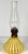 DeVilbiss Murano Miniature Oil Lamp for your consideration. The lamp measures approx. 7 3/4 inches tall with chimney; 3...