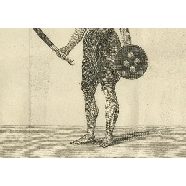 Paper Tattooed Burmese Farmer and His Wife, 1800, Paper For Sale - Image 7 of 10