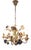 Vintage Five-Light Florentine Chandelier in Metal, 1990s For Sale